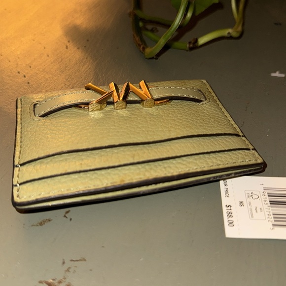 Michael Kors Sage Green Card Holder - Picture 3 of 3